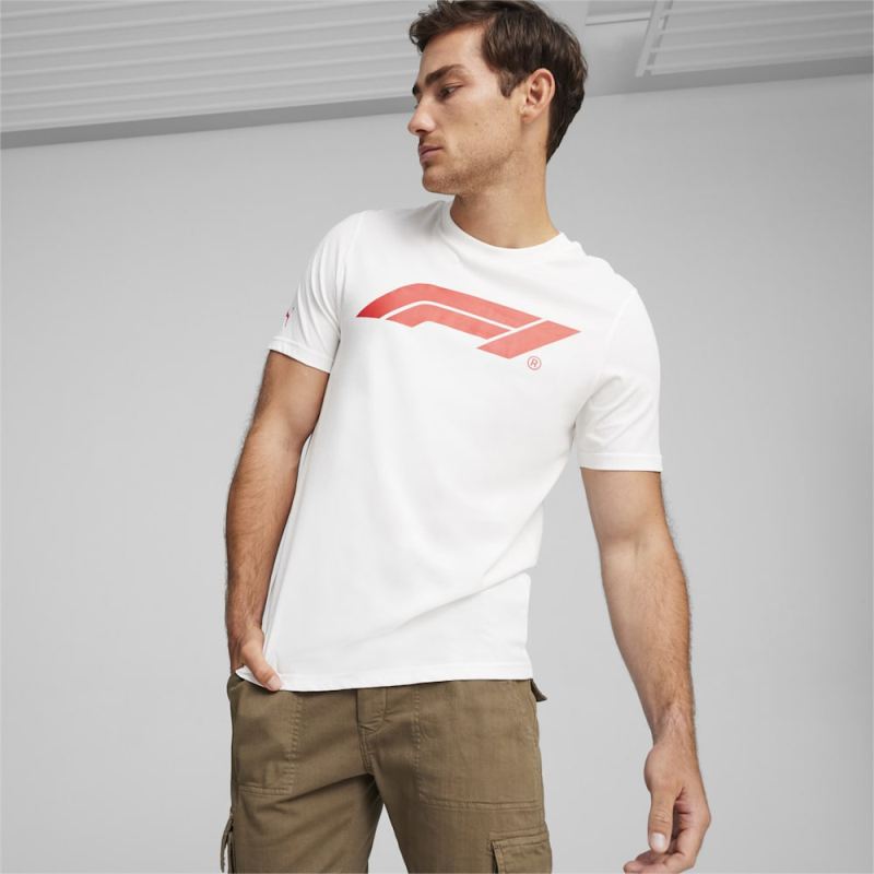 Puma | Men's x F1 ESS Motorsport Logo Tee - White