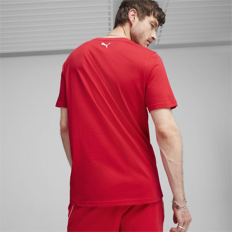 Puma | Men's Scuderia Ferrari Race Tee - Rosso Corsa