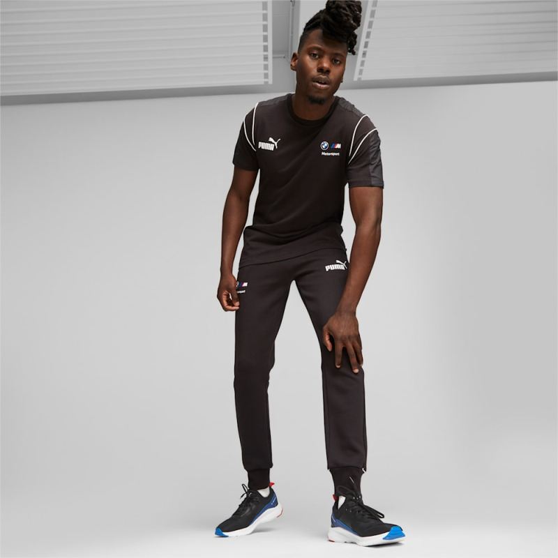 Puma | Men's BMW M Motorsport MT7 Slim Sweatpants - Black