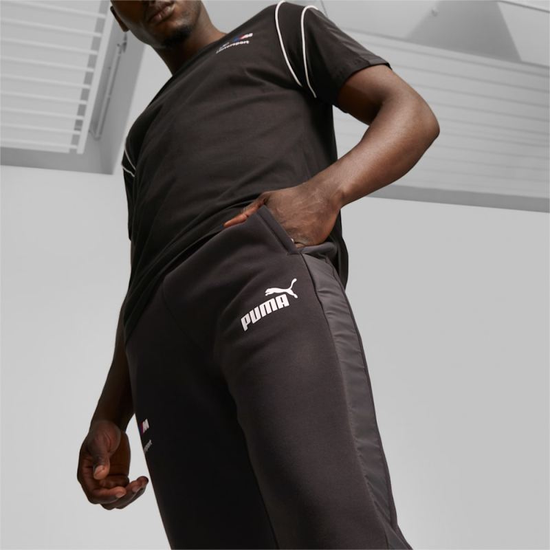 Puma | Men's BMW M Motorsport MT7 Slim Sweatpants - Black