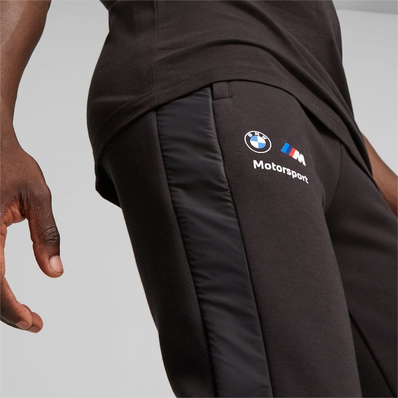 Puma | Men's BMW M Motorsport MT7 Slim Sweatpants - Black