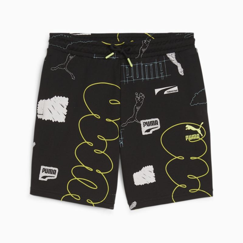 Puma | Boys CLASSICS BRAND LOVE Big Kids Shorts - Black