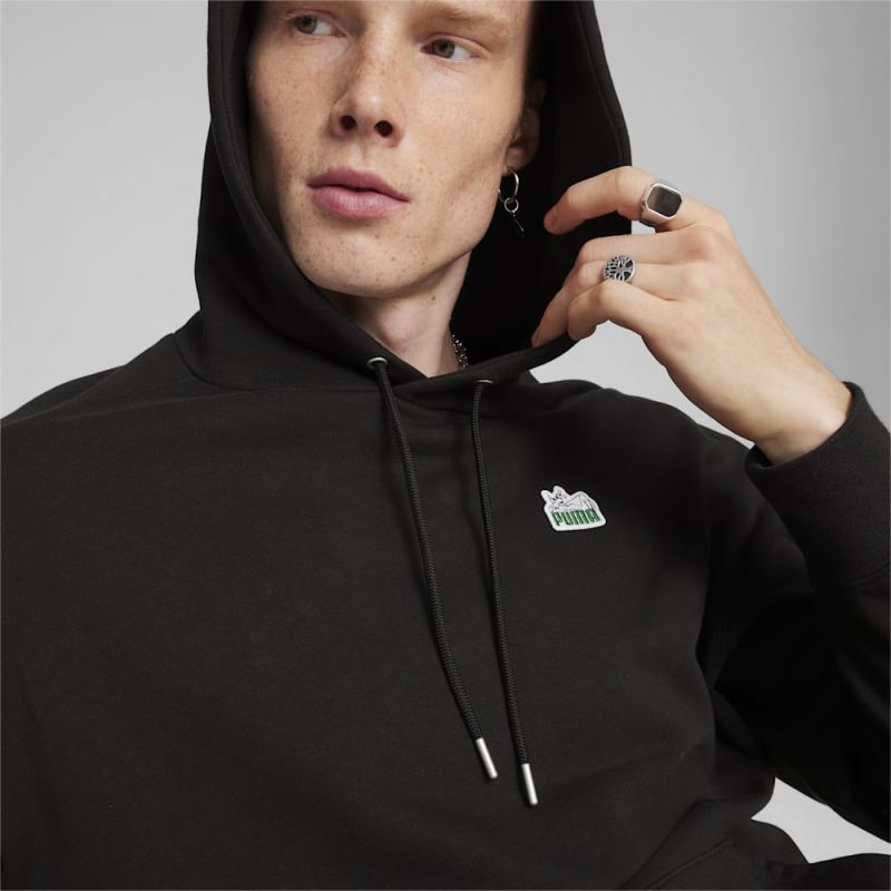 Puma | Men's For the Fanbase T7 SUPER Puma | Men's Hoodie - Black