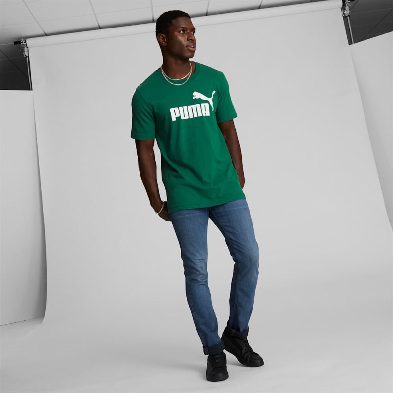 Puma | Men's Essentials Logo Tee - Vine