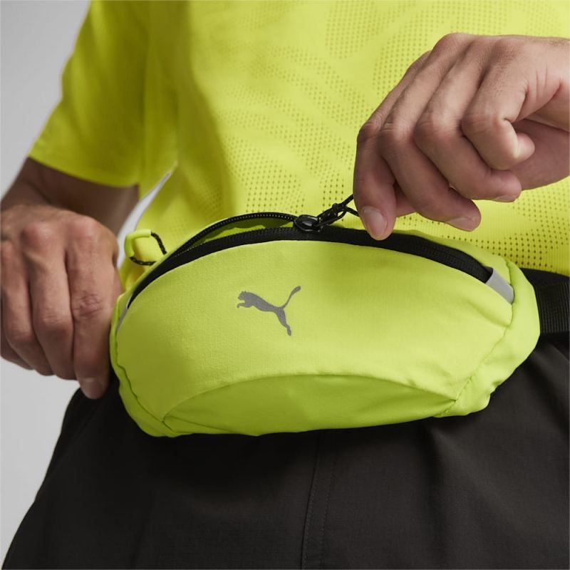 Puma | Women's PR Classic Running Waist Bag - Lime Pow