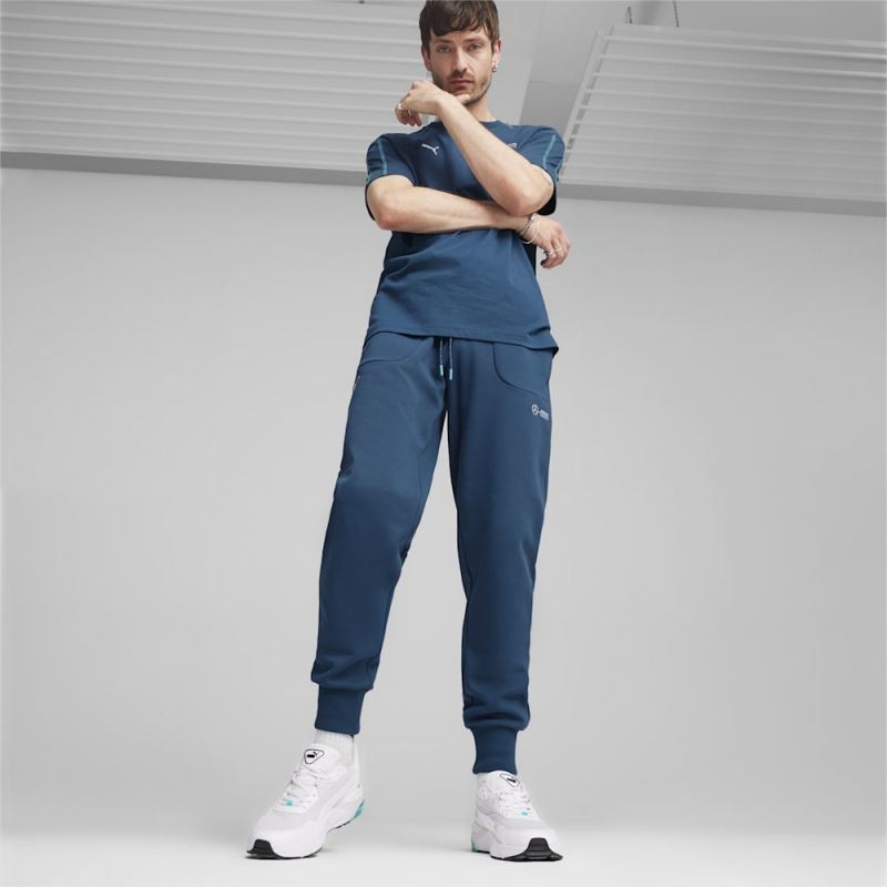 Puma | Men's Mercedes AMG-Petronas F1 Motorsport Sweatpants - Ocean Tropic