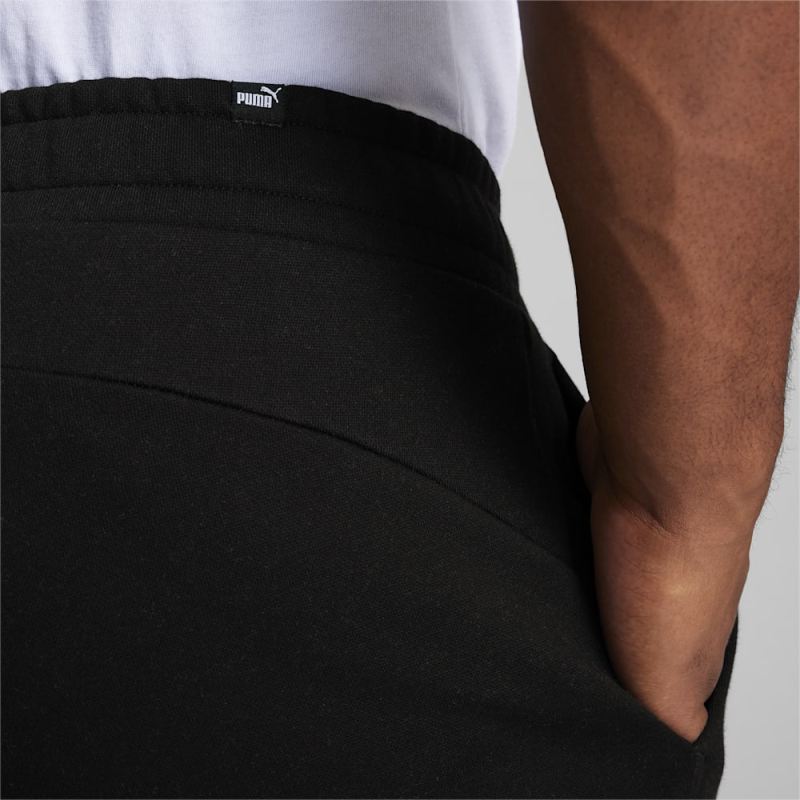 Puma | Men's Essentials Logo Pants - Cotton Black