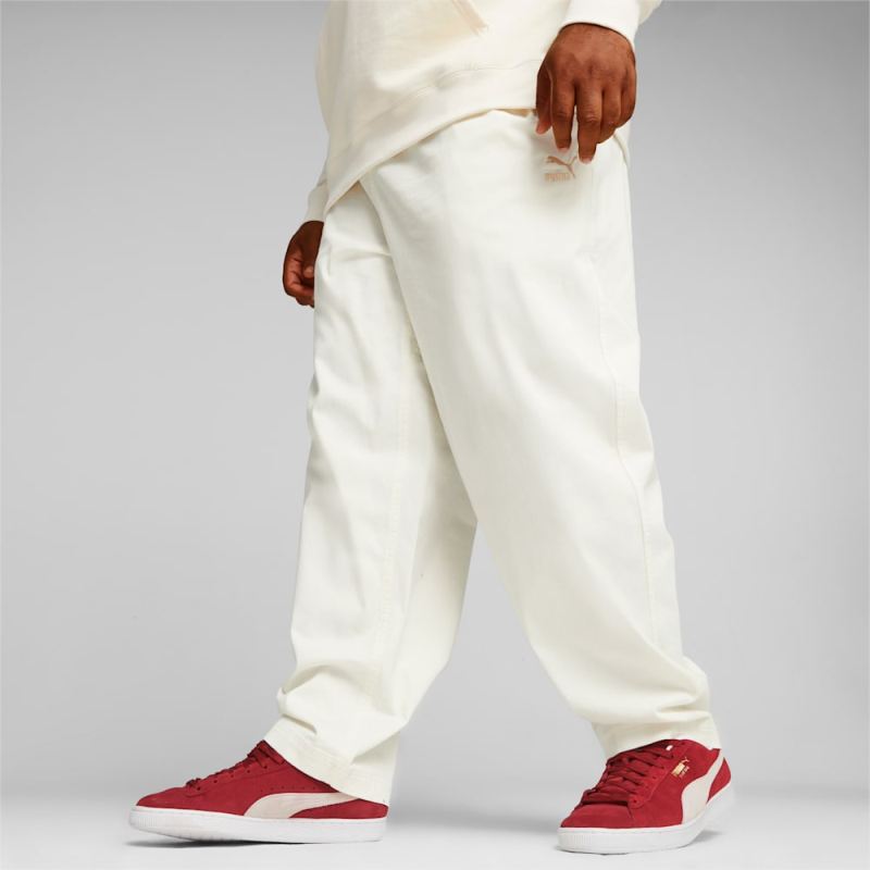 Puma | Men's BETTER CLASSICS Woven Sweatpants - Frosted Ivory