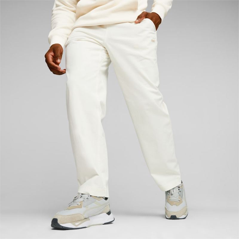 Puma | Men's BETTER CLASSICS Woven Sweatpants - Frosted Ivory