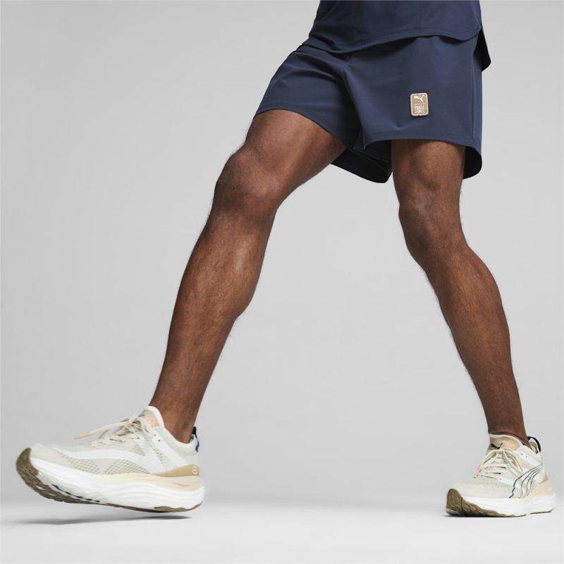 Puma | Men's x First Mile 5" Woven Shorts - Club Navy