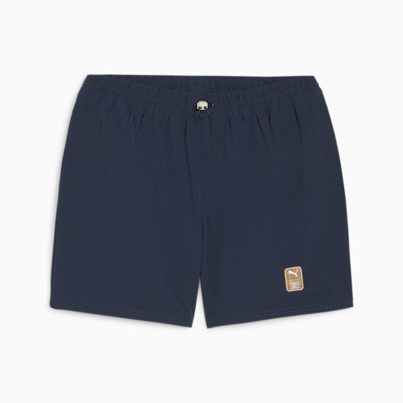 Puma | Men's x First Mile 5" Woven Shorts - Club Navy