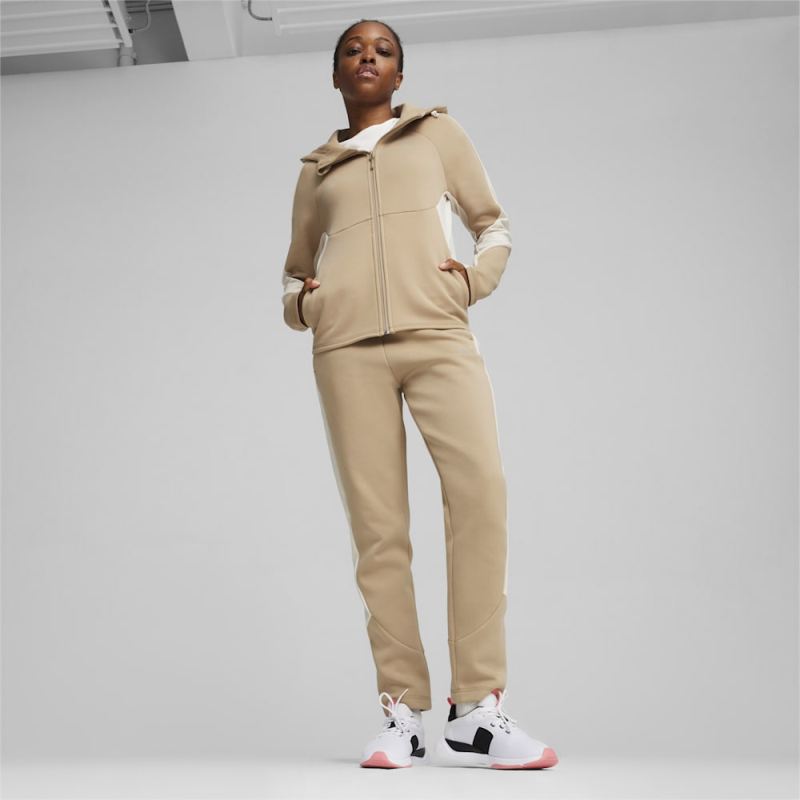 Puma | Women's EVOSTRIPE Sweatpants - Prairie Tan