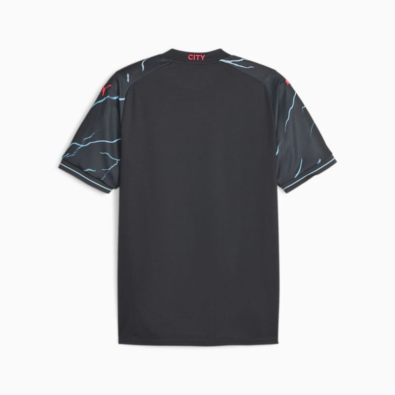 Puma | Men's Manchester City 23/24 Third Jersey - Dark Navy-Hero Blue