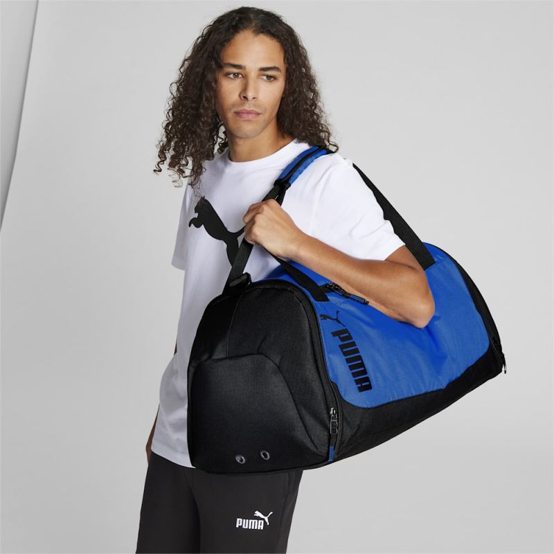 Puma | Men's Formation 24" Duffel Bag - BRIGHT BLUE