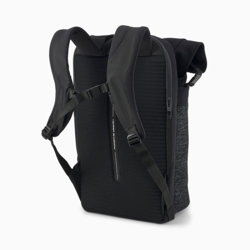 Puma | Men's Porsche Design EVOKNIT Backpack - Jet Black