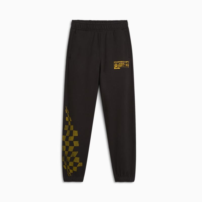 Puma | Men's x PORSCHE Basketball Sweatpants - Black