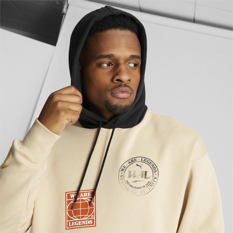 Puma | Men's We Are Legends WRK.WR Hoodie - Light Sand