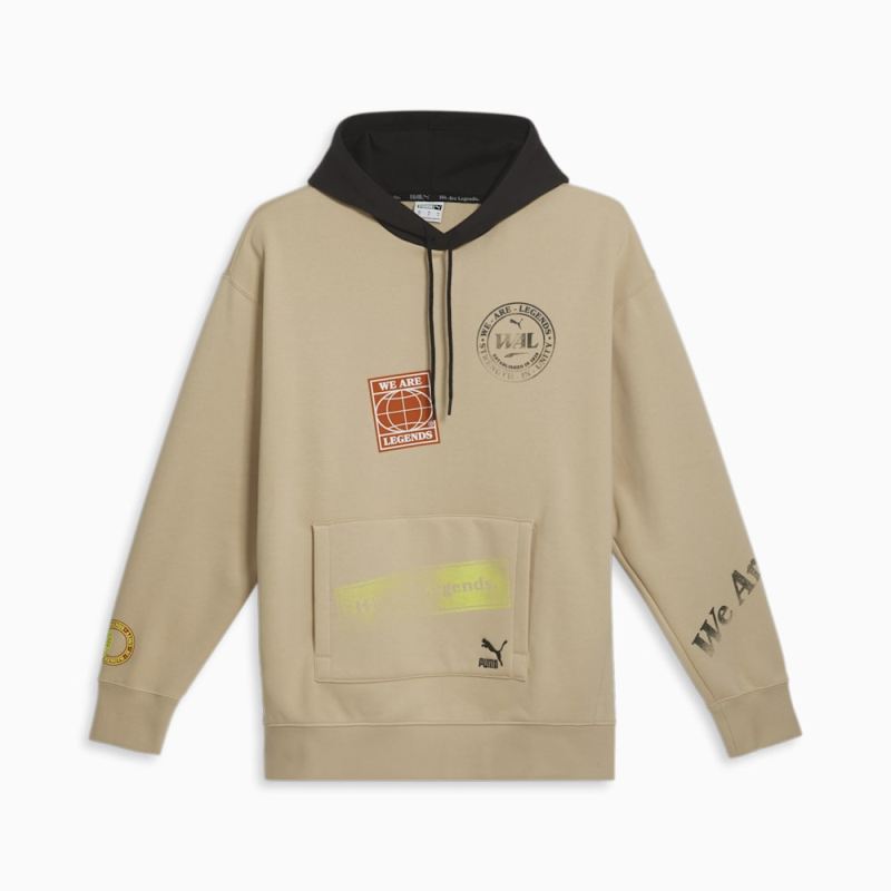 Puma | Men's We Are Legends WRK.WR Hoodie - Light Sand