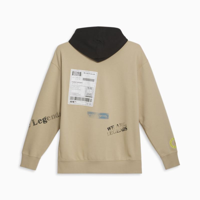 Puma | Men's We Are Legends WRK.WR Hoodie - Light Sand