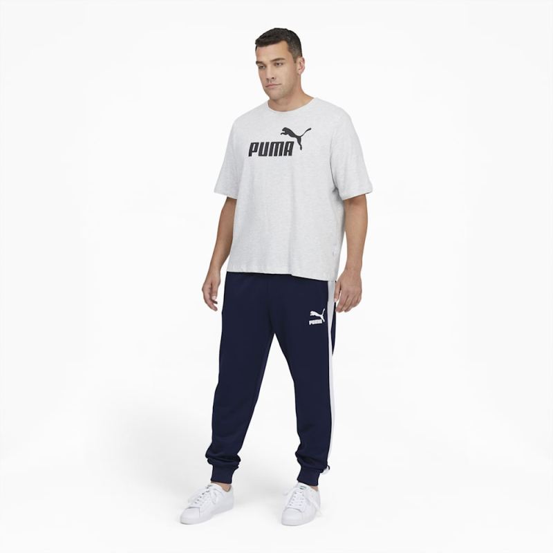 Puma | Men's Iconic T7 Track Pants Big And Tall - Peacoat-White