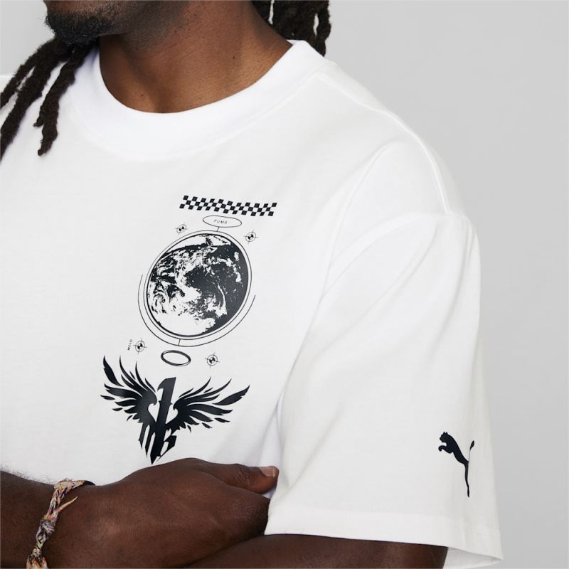 Puma | Men's x MELO Tee - White