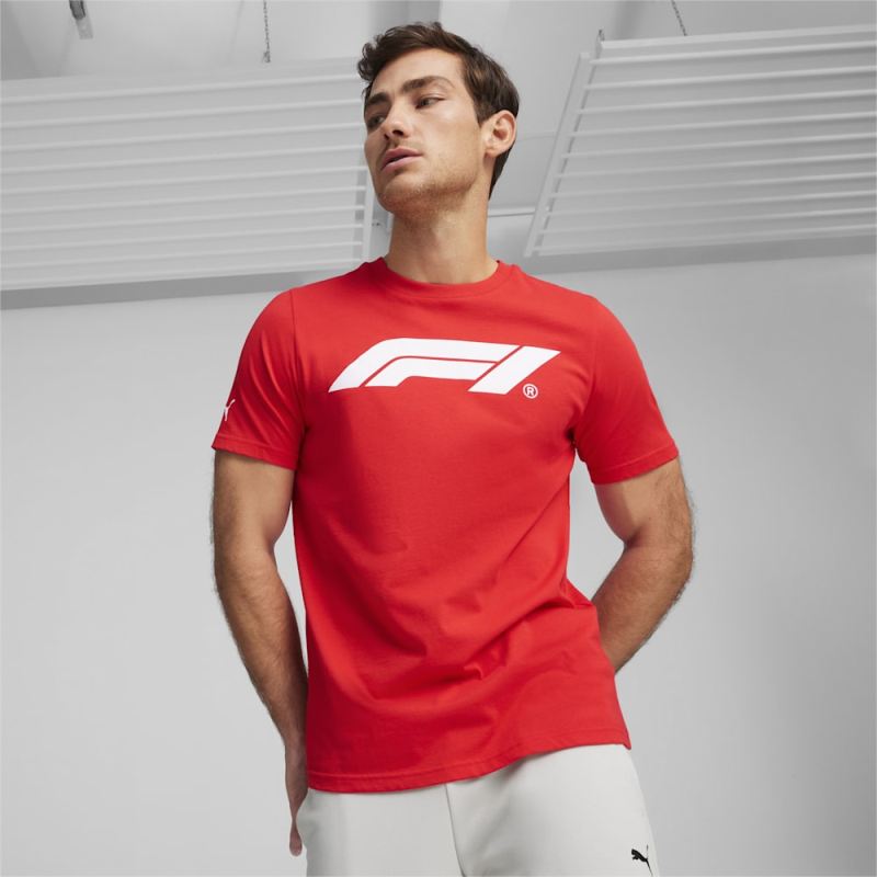 Puma | Men's x F1 ESS Motorsport Logo Tee - Pop Red