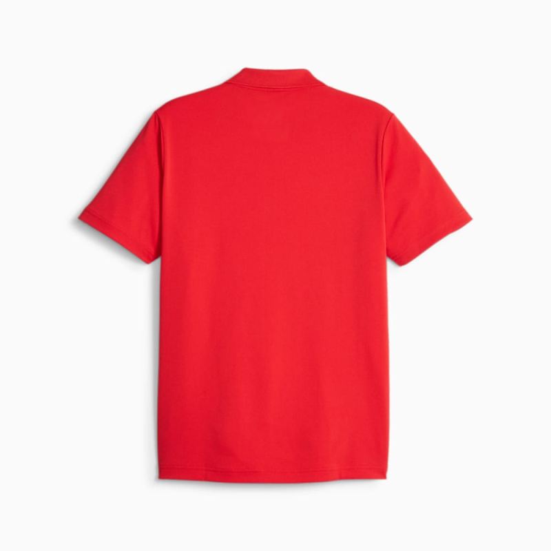 Puma | Men's Scuderia Ferrari Style Polo - Rosso Corsa