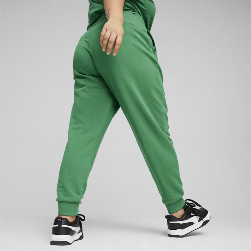 Puma | Women's ESS+ Script Sweatpants - Archive Green