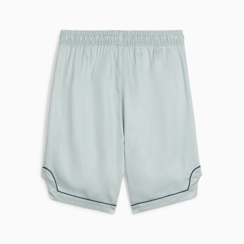 Puma | Women's INFUSE Woven Shorts - Turquoise Surf