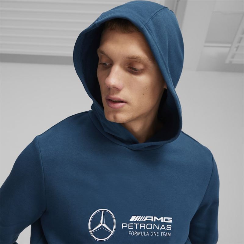 Puma | Men's Mercedes AMG-Petronas F1 Motorsport Hoodie - Ocean Tropic