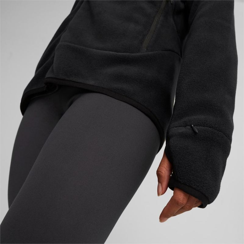 Puma | Women's SEASONS Full-Zip Running Fleece - Black