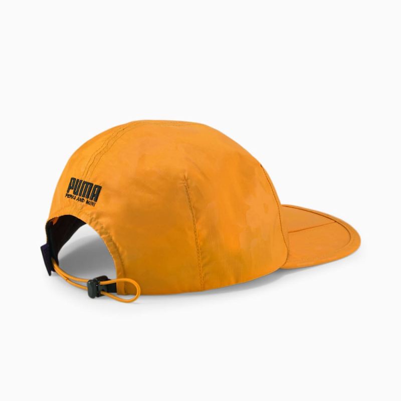 Puma | Women's x PERKS AND MINI Foldable Cap - Orange Brick