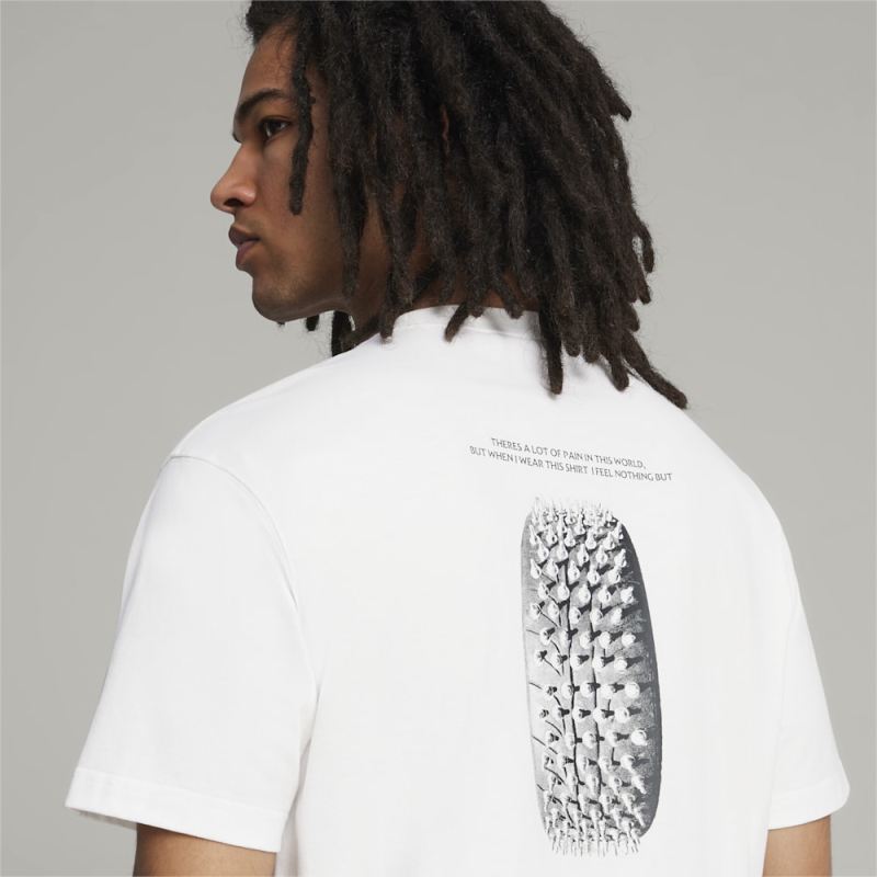 Puma | Men's x PLEASURES Graphic Tee - White