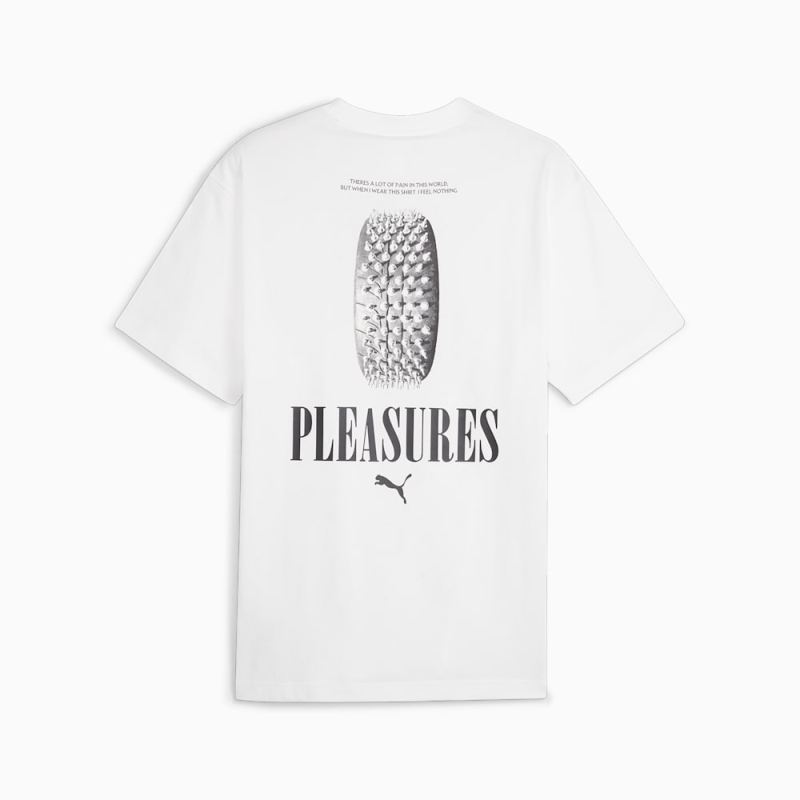 Puma | Men's x PLEASURES Graphic Tee - White