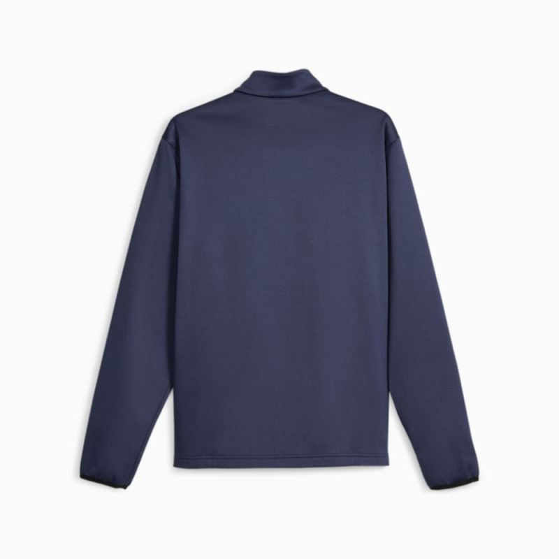 Puma | Men's Fit Training PWRFleece Quarter-zip - Navy