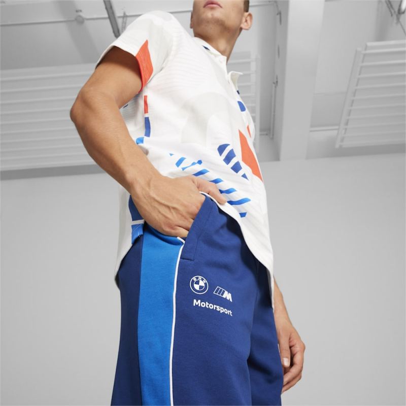 Puma | Men's BMW M Motorsport MT7+ Sweatpants - Pro Blue-M Color