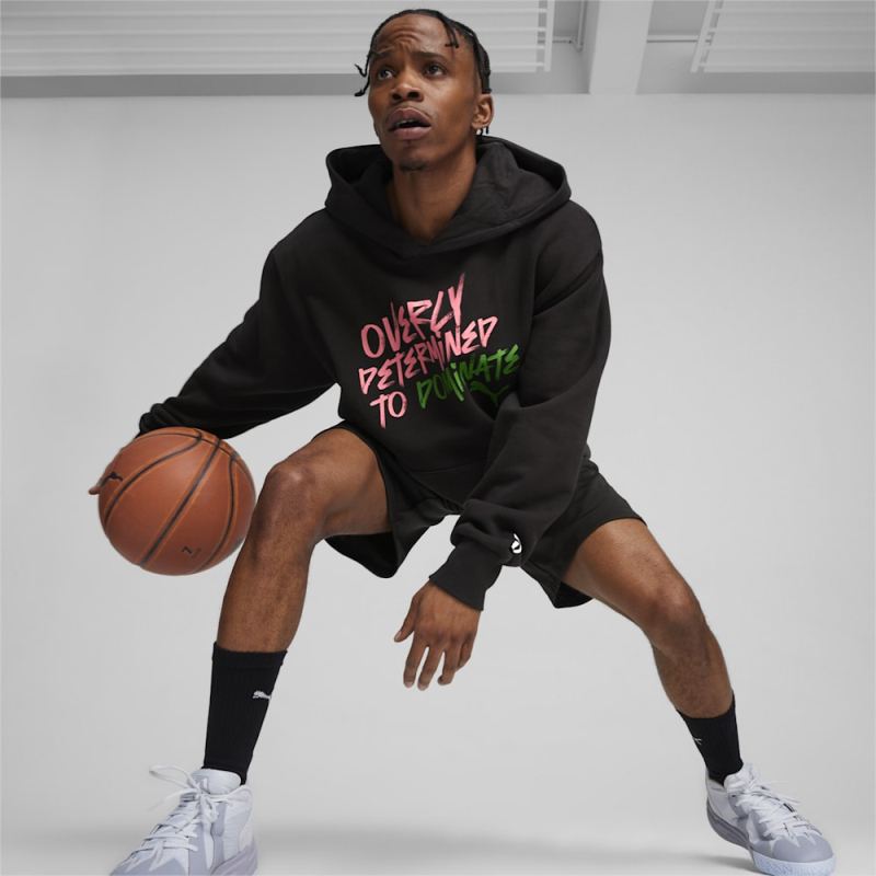 Puma | Men's The Future Is Scoot Basketball Hoodie - Black