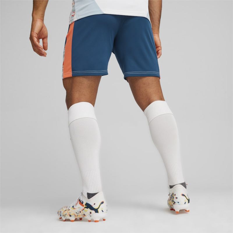 Puma | Men's x NEYMAR JR Creativity Soccer Shorts - Ocean Tropic-Hot Heat