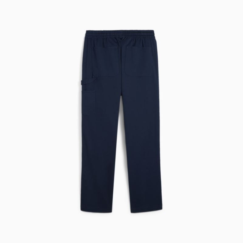 Puma | Men's DOWNTOWN Double Knee Pants - Club Navy