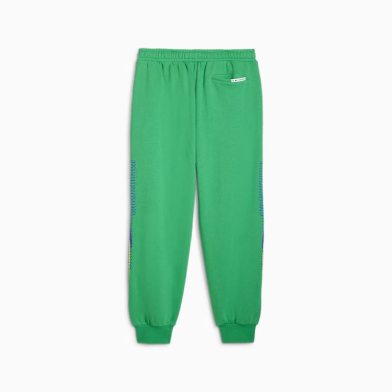 Puma | Men's BMW M Motorsport LS Sweatpants - Grassy Green