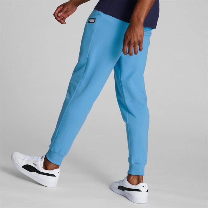 Puma | Men's Logo Sweatpants - Bonnie Blue