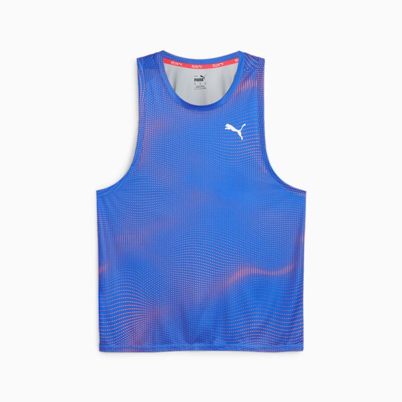 Puma | Men's Run Favorite Singlet - Ultra Blue