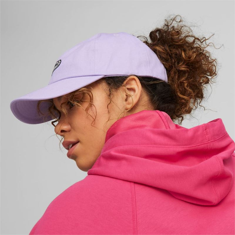 Puma | Women's Script Logo Cap - Vivid Violet