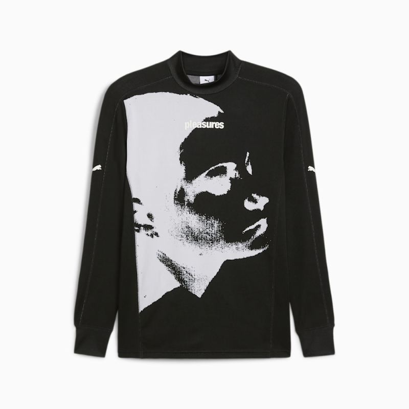 Puma | Men's x PLEASURES Long Sleeve Tee - Black