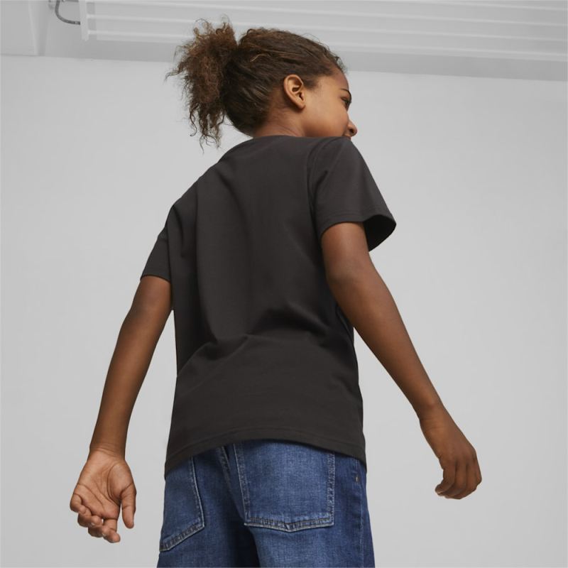 Puma | Boys Classics Brand Love Tee - Black