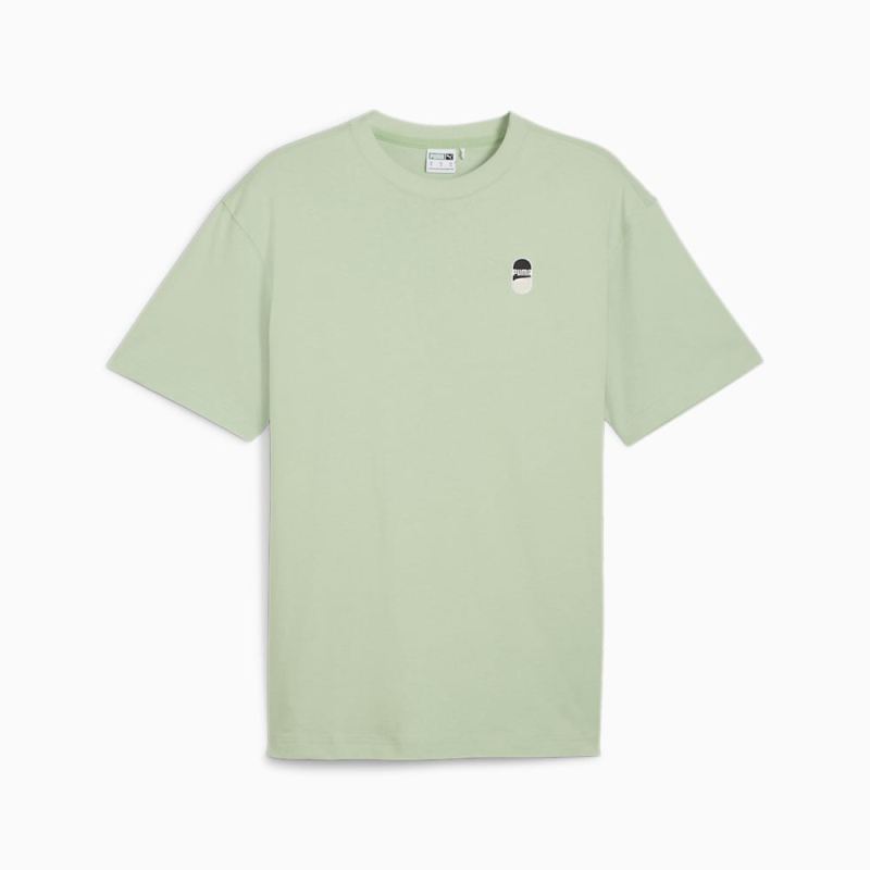 Puma | Men's DOWNTOWN 180 Logo Tee - Pure Green