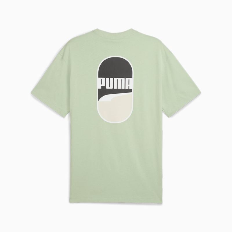 Puma | Men's DOWNTOWN 180 Logo Tee - Pure Green