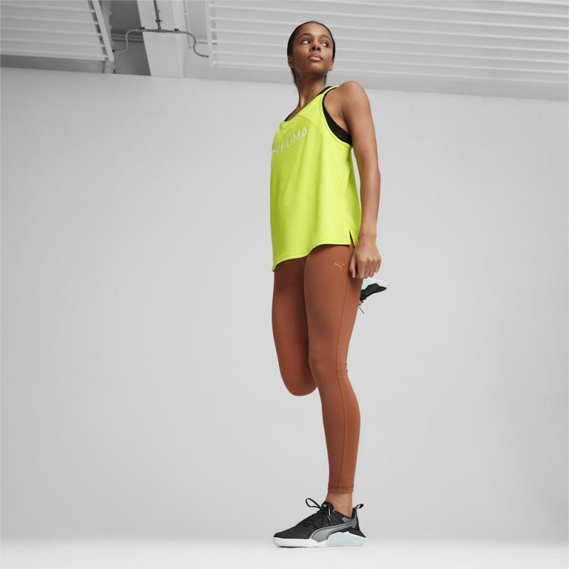 Puma | Women's FIT ULTRABREATHE Tank Top - Lime Pow