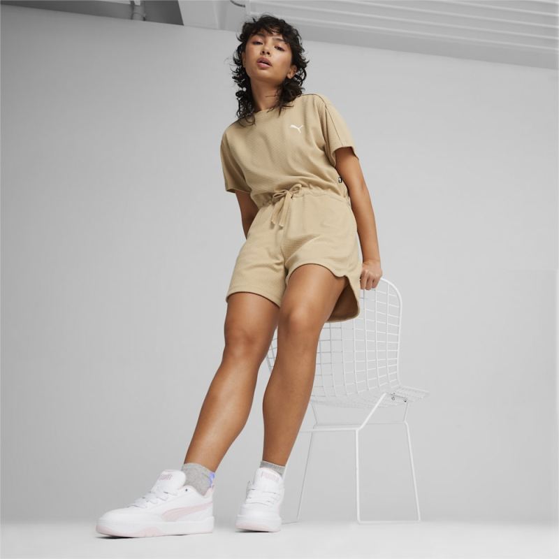 Puma | Women's HER Short Jumpsuit - Prairie Tan