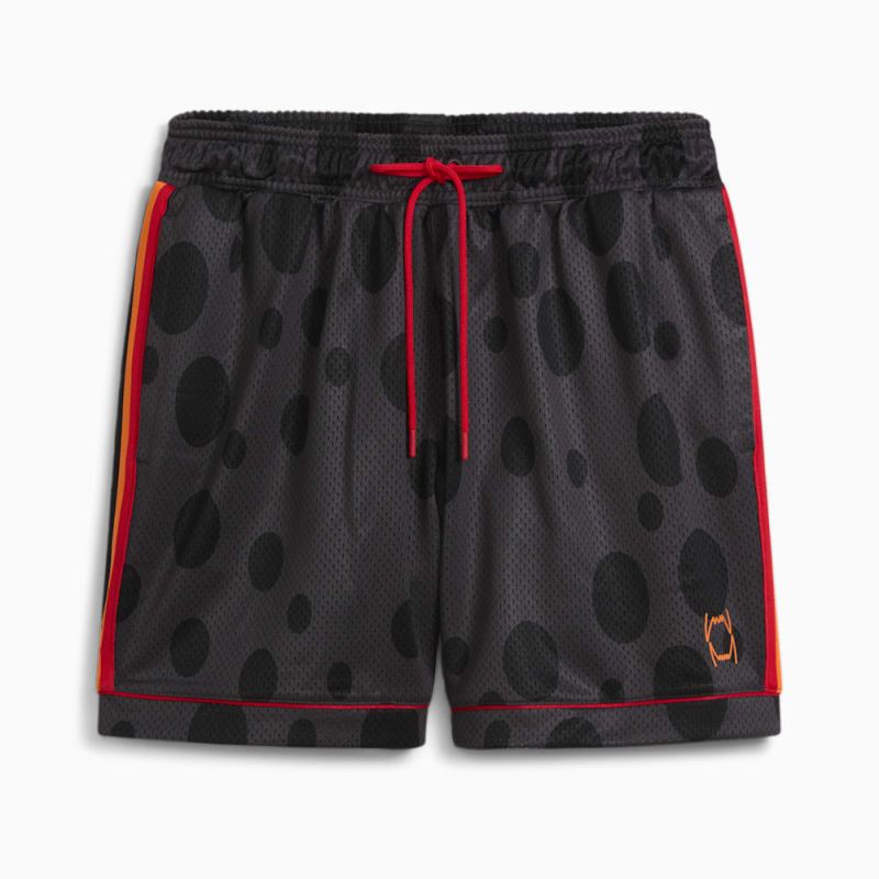 Puma | Men's HOOPS x CHEETOS Mesh Basketball Shorts - Black